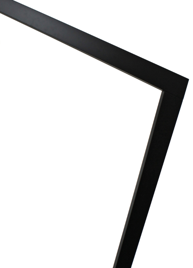 Lampadaire design bois noir et abat jour noir - Ovnita