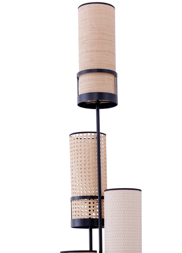 Lampadaire moderne au design italien beige - Sixteen