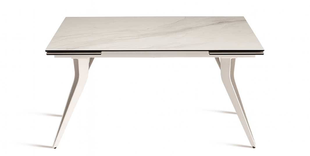 Table ceramique extensible marbre