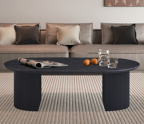 table basse travertin