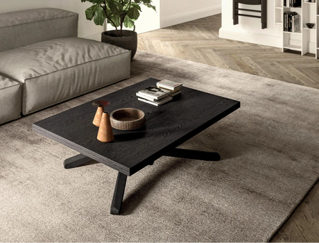 Table basse relevable et extensible en bois Su&Giù Ozzio – vue 1
