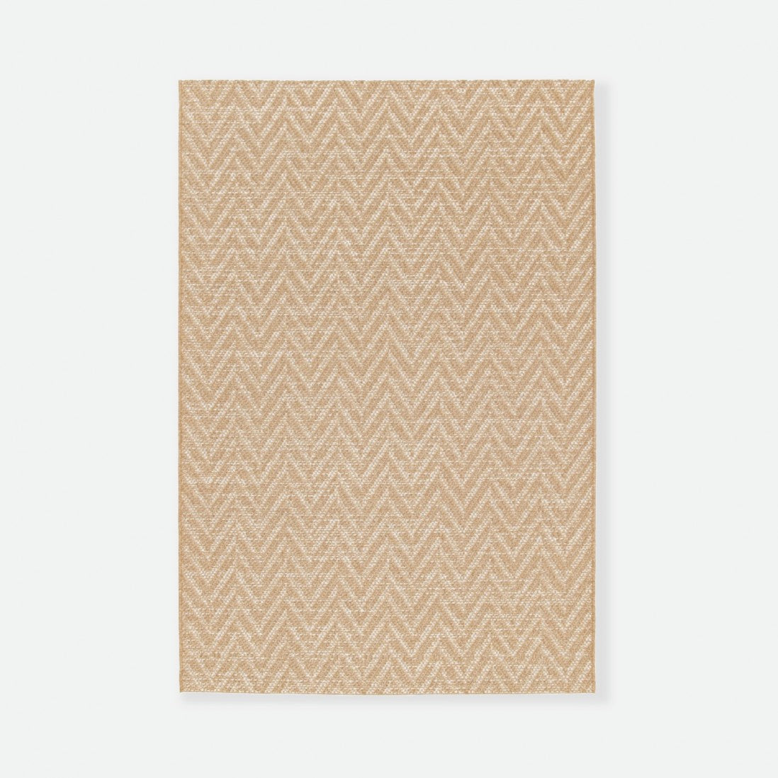 Tapis d'extérieur beige à motif - Belize