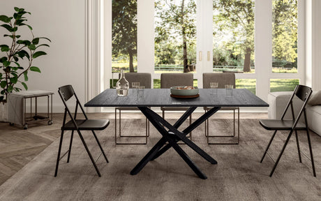 Table basse relevable et extensible en bois Su&Giù Ozzio – vue 2