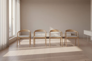 4 chaises Rousseau