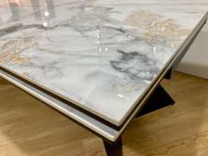 Grande table en céramique extensible - Washy