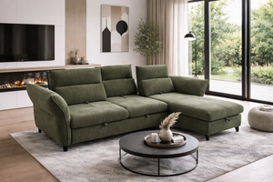 Canapé d'angle avance recule convertible - Virginie