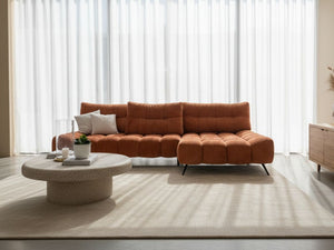 Corner sofa forward backward 282x189cm - Cassy