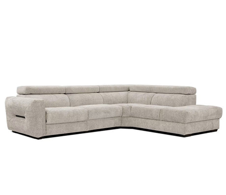 Canapé d'angle en tissu beige - BUT - Souffle d'intérieur