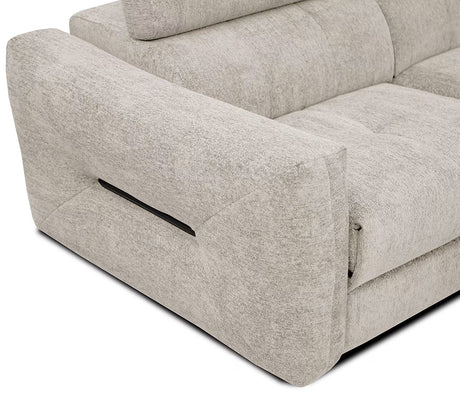 Canapé d'angle en tissu beige - BUT - Souffle d'intérieur