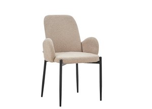 Chair with armrest sand - Bluebell