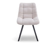 Chaise de salle à manger design de luxe couleur beige - Rousseau - Souffle d'intérieur