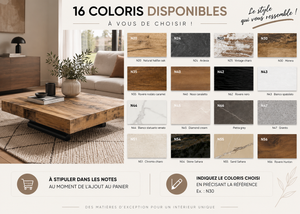 Table basse relevable et transformable - Diario