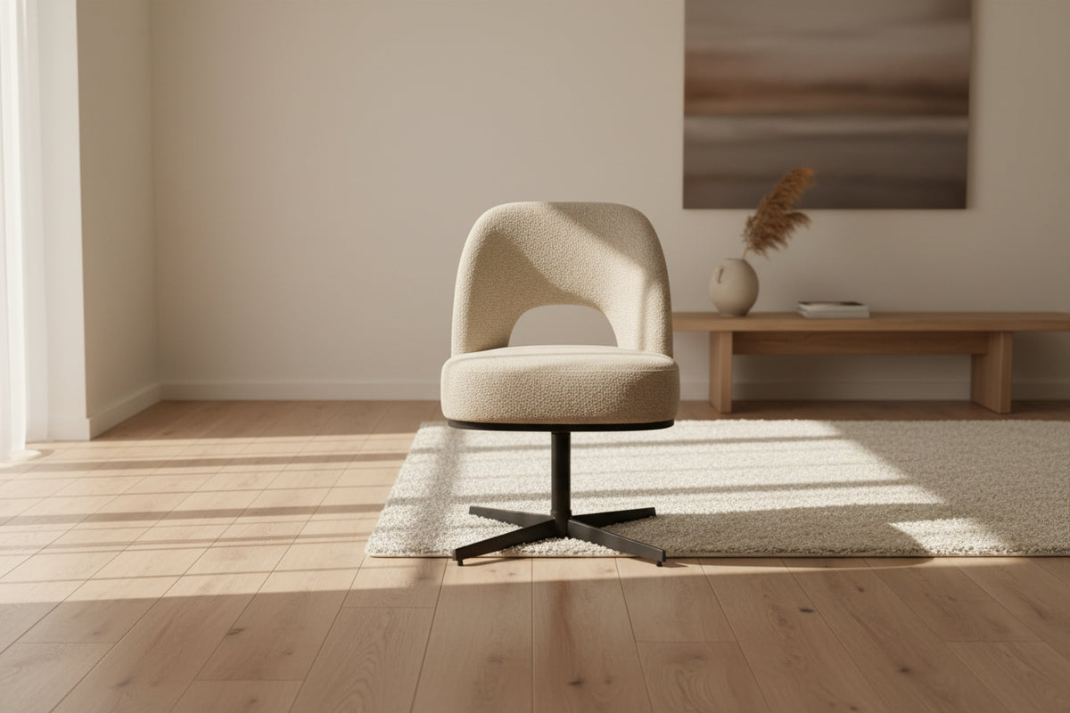 Lot de 2 chaises pivotante - Cortina
