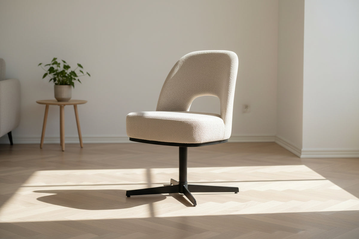Lot de 2 chaises pivotante - Cortina