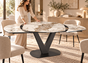 Table de repas céramique extensible – Bellagio