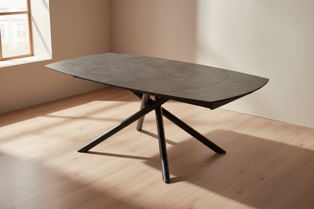 Extendable ceramic table 135x87cm - Ronny