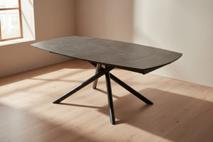 Extendable ceramic table 135x87cm - Ronny