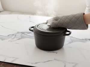 Table ronde céramique extensible - Chanterelle