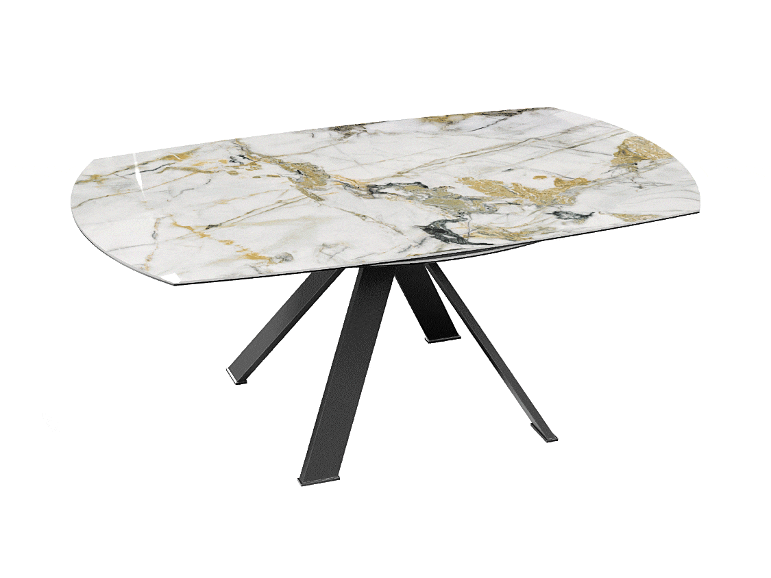 Table céramique extensible rotative - Austinelle