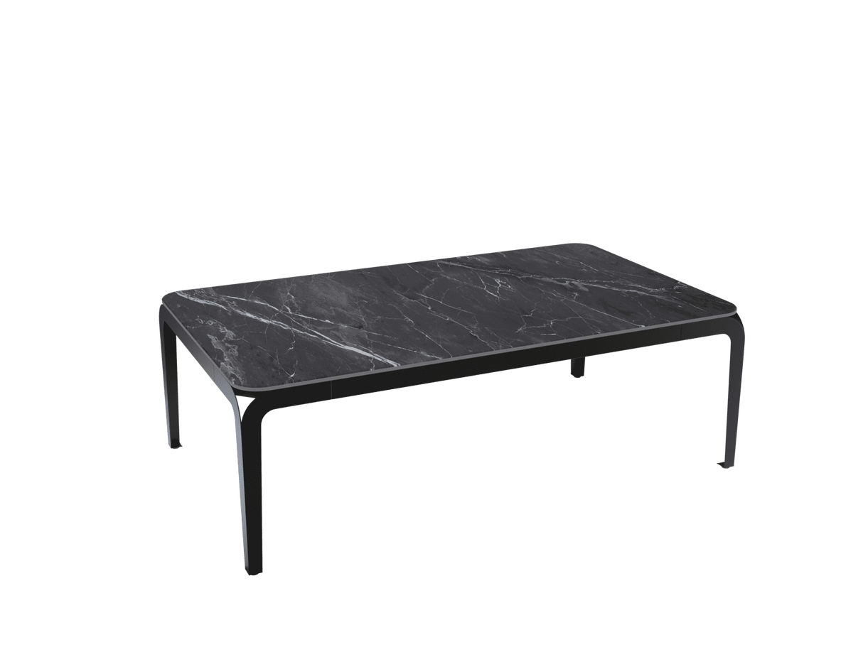 Table basse céramique noir 120x70cm - Soumia