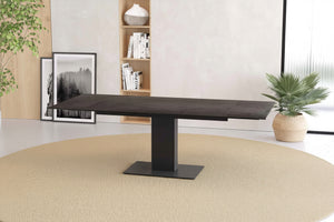 Table céramique rouille extensible  - Connexion