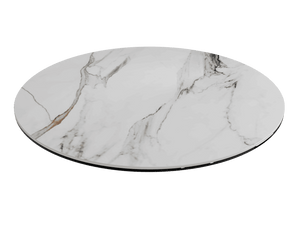 Extendable rectangular ceramic dining table - Barbara