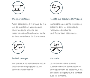 Avantage plateau en céramique - Souffle d'intérieur