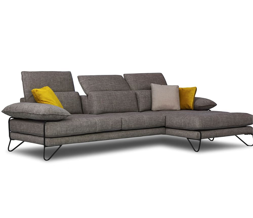 Corner sofa forward backward 291x173cm - Mona