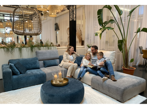 Modular corner sofa 348x329cm - Romy