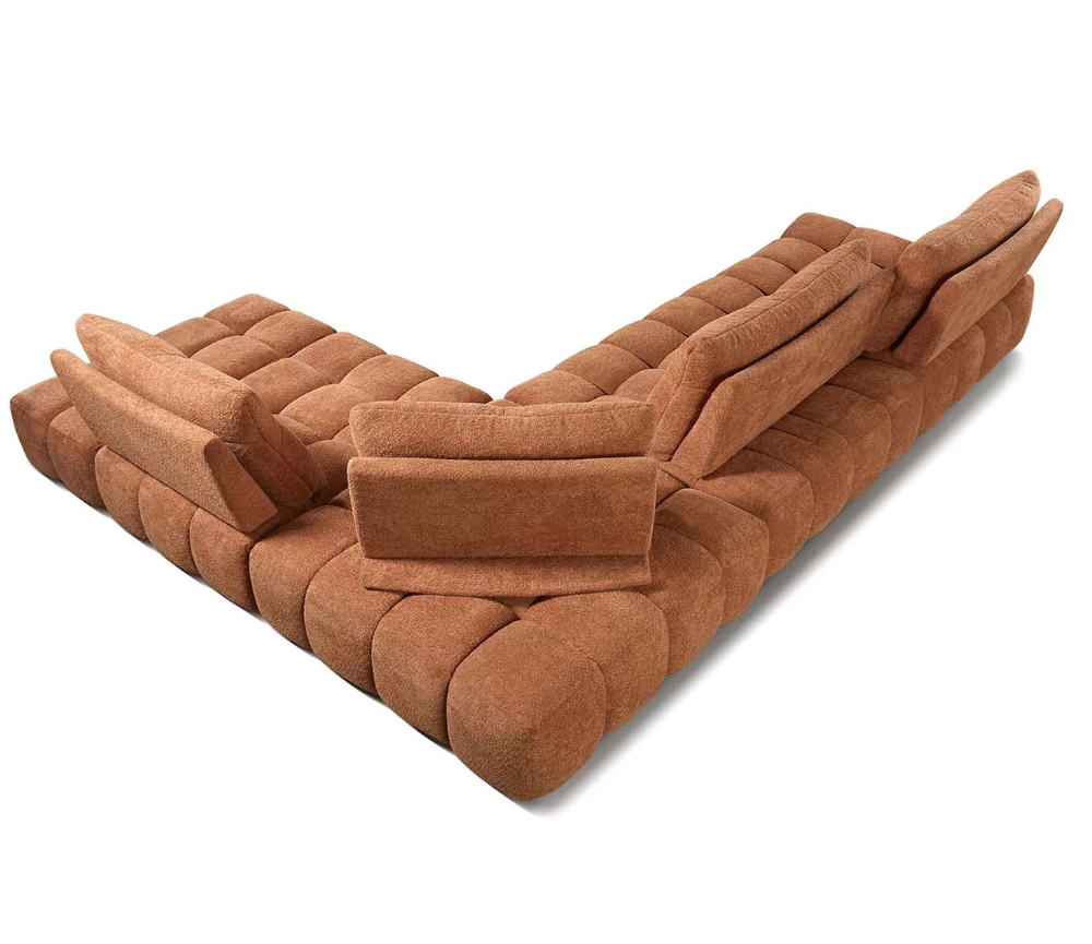 Canapé d’angle avance recule 315x284cm - Cassy