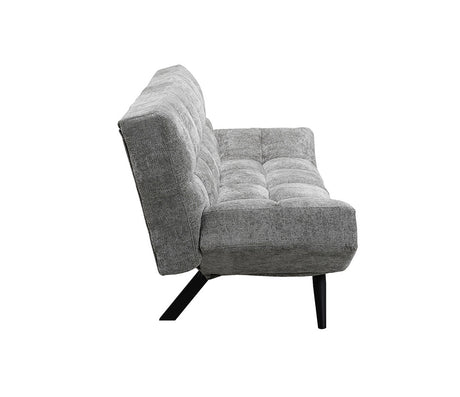  Canapé clic clac en tissu gris - Rousseau - Souffle d'intérieur
