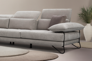 Corner sofa forward backward 291x173cm - Mona