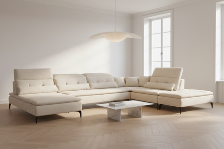 canape d'angle modulable italien