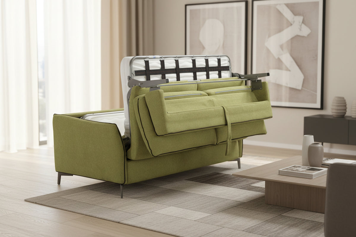  Canapé rapido vert convertible - Souffle d'intérieur
