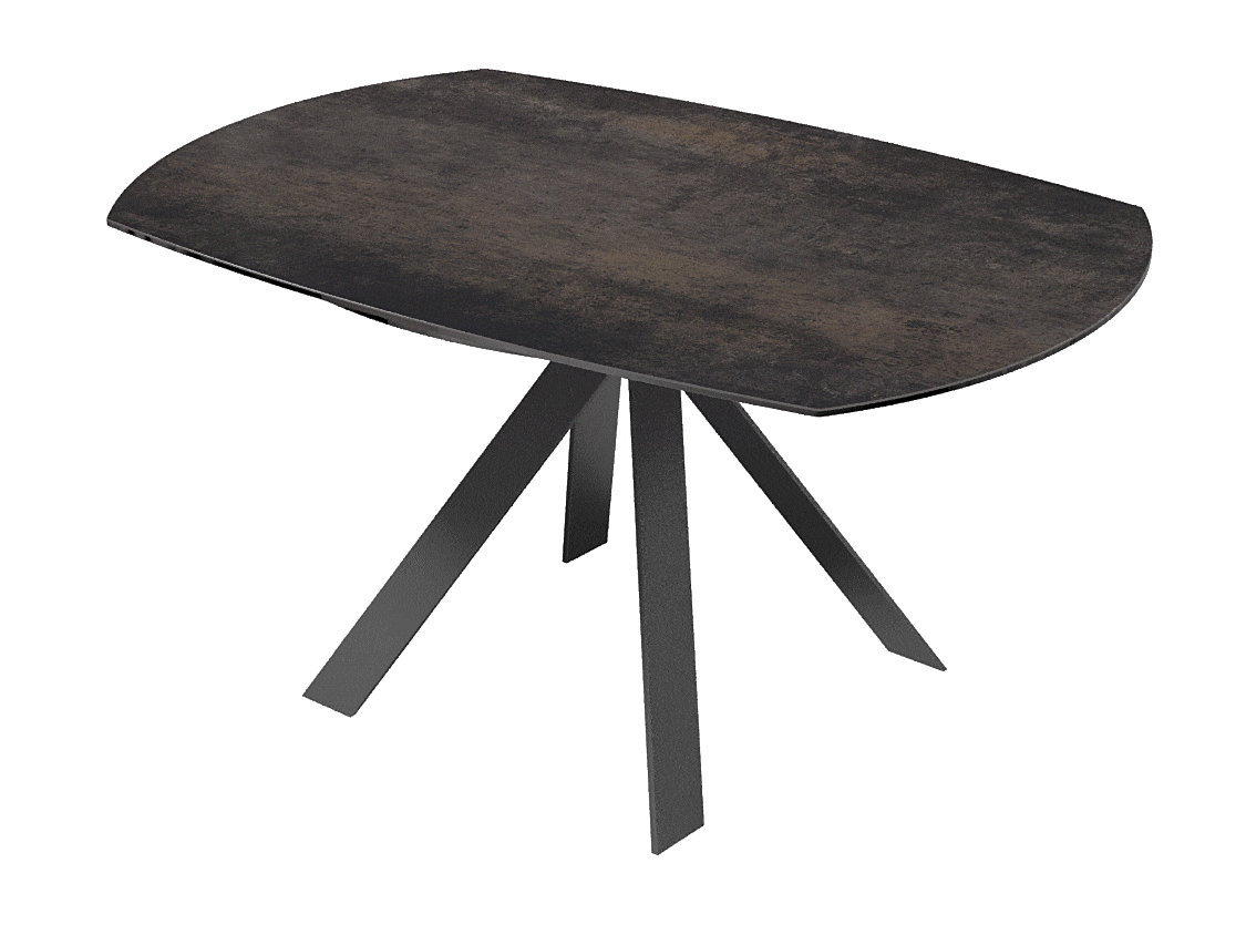 Démonstration d'ouverture table céramique acier