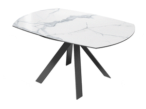 Démonstration d'ouverture table céramique marbre nat