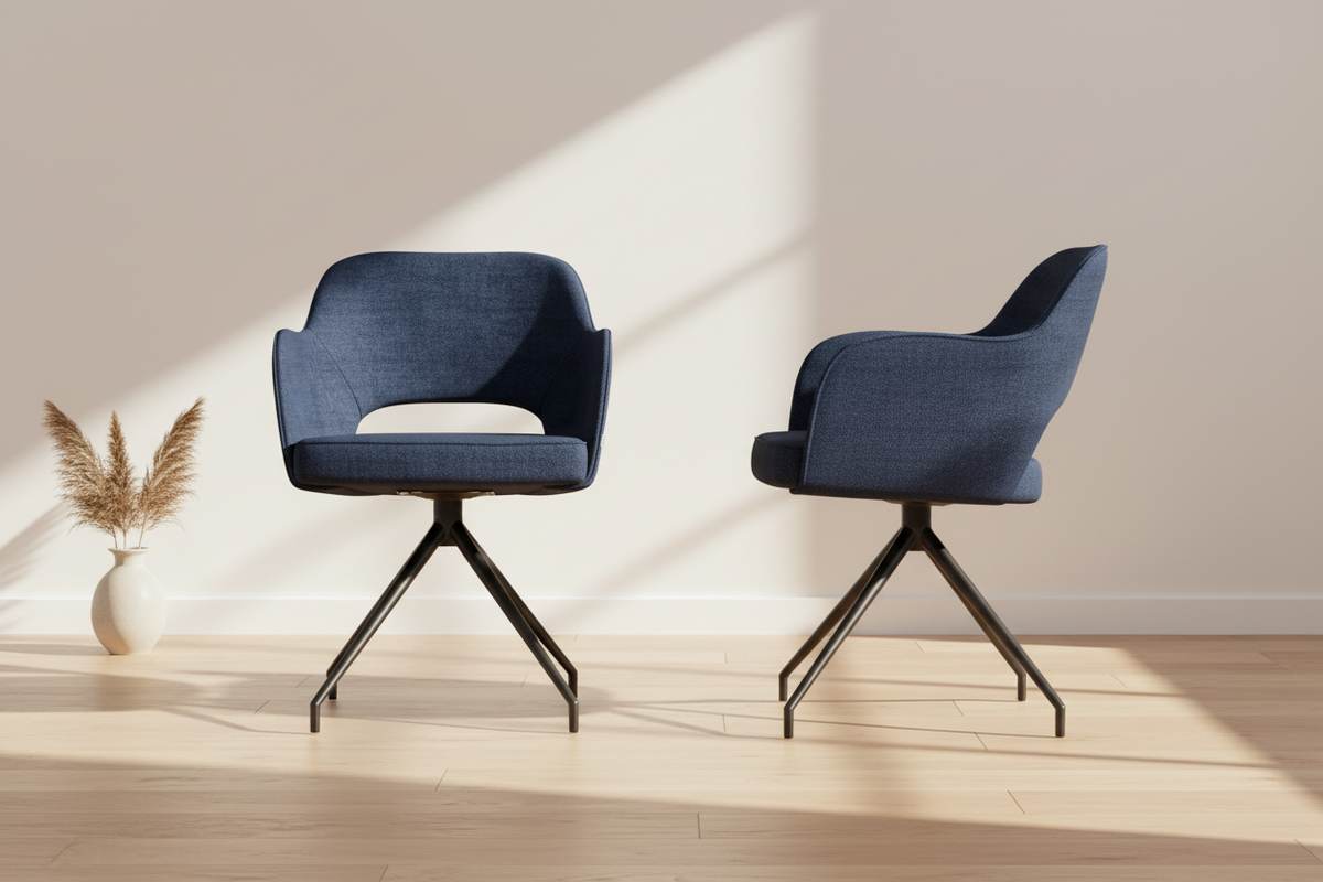 Lot de 2 chaises tournante - Chicago