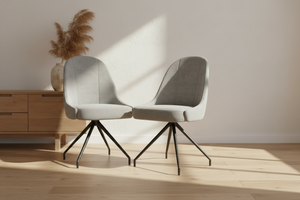 Lot de 2 chaises pivotante - Miami