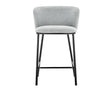 Chaise bar de cuisine gris clair - Rousseau Furniture - Souffle d'Intérieur