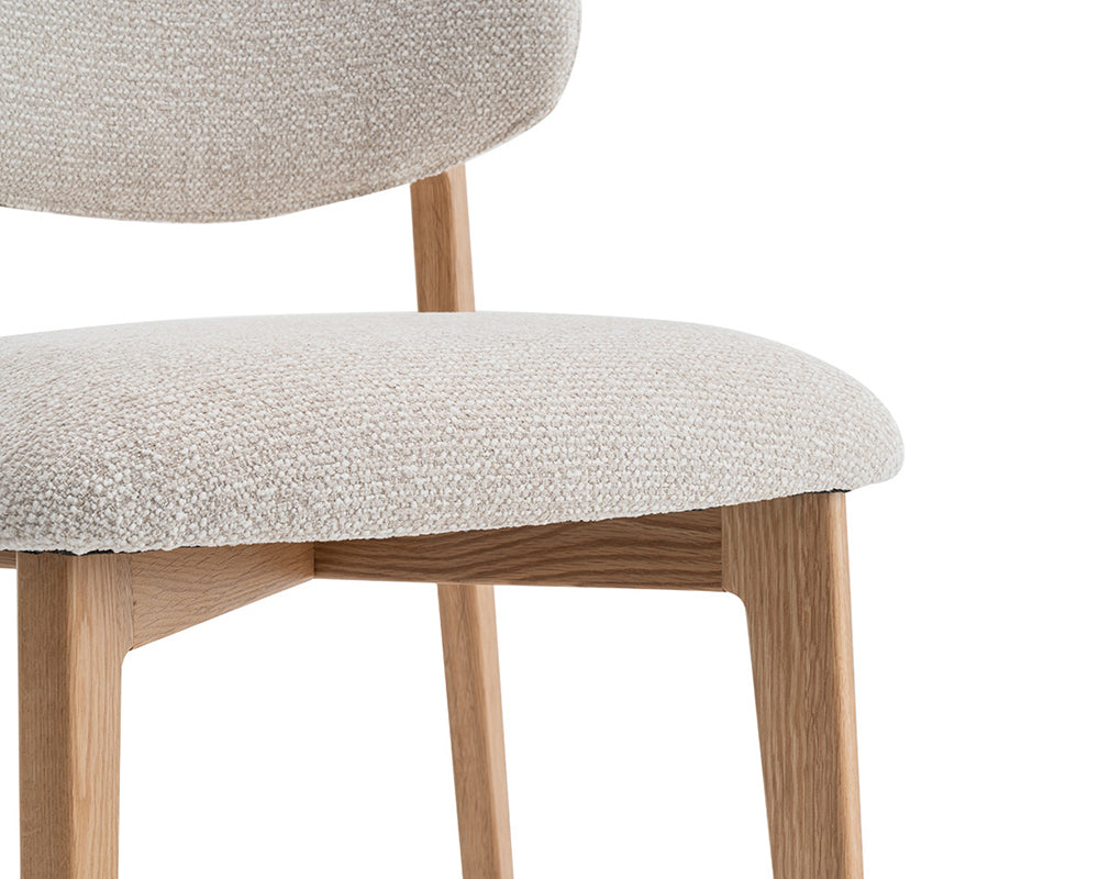 Zoom assise – Carmy – tissu beige