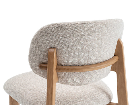 Zoom dossier – Carmy – tissu beige