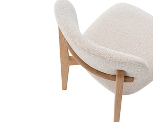 Zoom chaise – Carmy – tissu beige