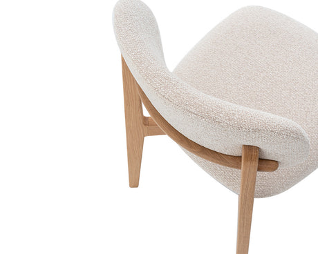 Zoom chaise – Carmy – tissu beige