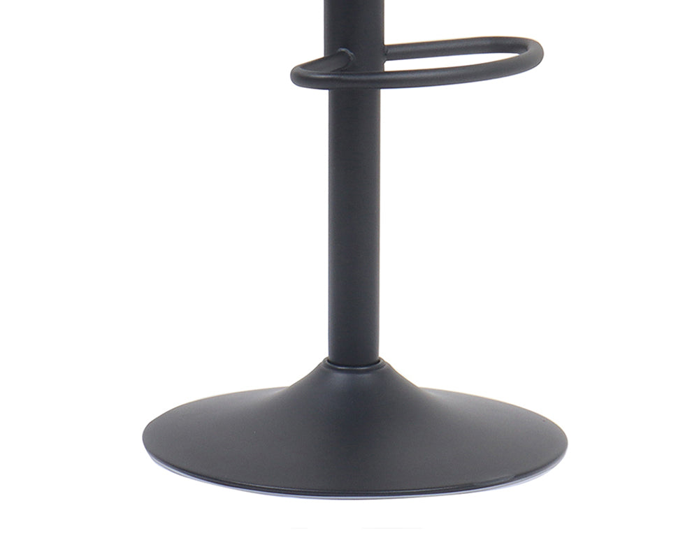 Chaise de bar confortable cognac - Rousseau Furniture - Souffle d'Intérieur