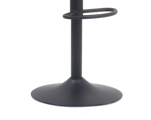 Chaise de bar confortable cognac - Rousseau Furniture - Souffle d'Intérieur