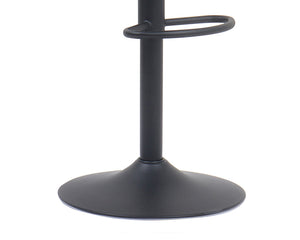 Chaise de bar confortable gris - Rousseau Furniture - Souffle d'Intérieur