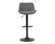 Chaise de bar confortable gris - Rousseau Furniture - Souffle d'Intérieur