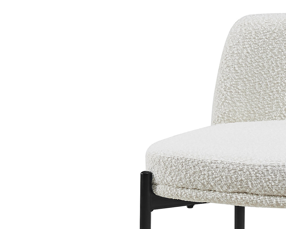 Chaise de bar cuisine blanc - Rousseau Furniture - Souffle d'Intérieur