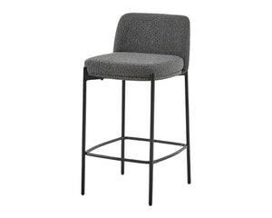 Chaise de bar cuisine gris - Rousseau Furniture - Souffle d'Intérieur