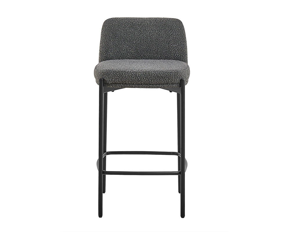 Chaise de bar cuisine gris - Rousseau Furniture - Souffle d'Intérieur